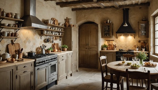Idées pour une cuisine chaleureuse inspirée de saint-Émilion